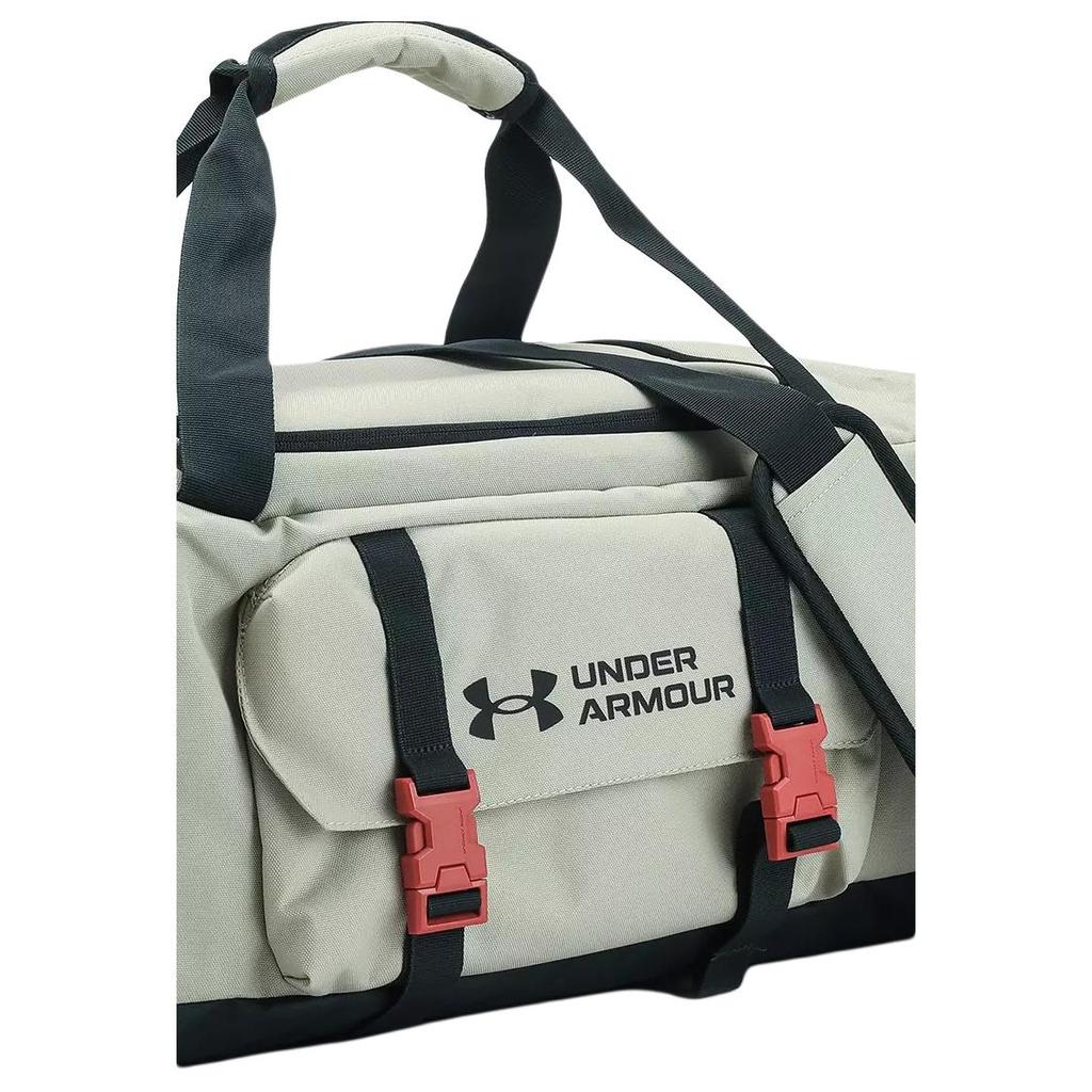 Under Armour Gametime Logo Printed Color Block Training Sports Large Capacity Polyester Tote Shoulder Crossbody Gym Travel Bag Small 1376466-289