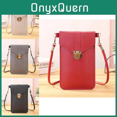 Schloss Verschluss Stilvoll Crossbody Handy Geldbörse Für Frauen Trendig PVC Vintage Clutch Student