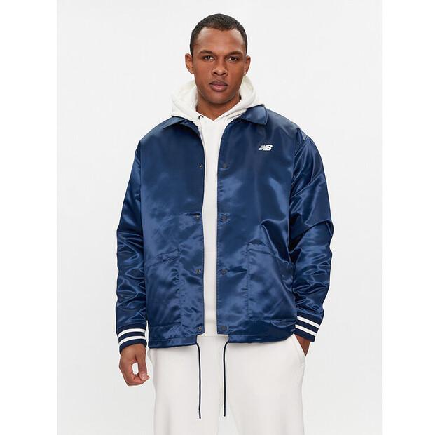 

Демисезонная куртка New Balance Greatest Hits MJ41553, темно-синяя, свободный крой S