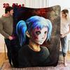 Sally Face 2D Flat Pattern Flannel Blanket High Quality All Seasons Warmth and Comfort Perfect for Christmas Gifts.