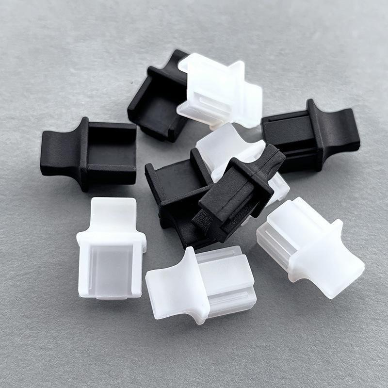 10/30Pc Rj45 Port Anti Dust Cover Dustplugs Soft Silicone Protector For Ethernet Switch Router Network Interface Dustproof C