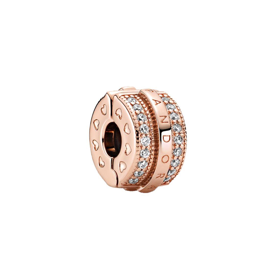 Pandora Shining Logo Clasp Women Jewelry Rose-Gold 789042C01 Rose Gold