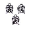 Feather Charm Angle Connectors For Bohemian Style Jewelry Vintage Pendants