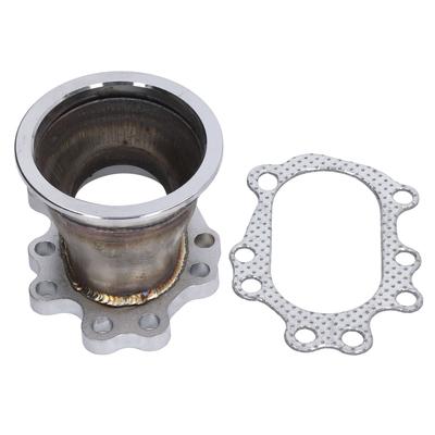 3in V Band Adapter Turbo Downpipe Flange Kit Replacement for Garrett Style T25 T28 GT25 GT28
