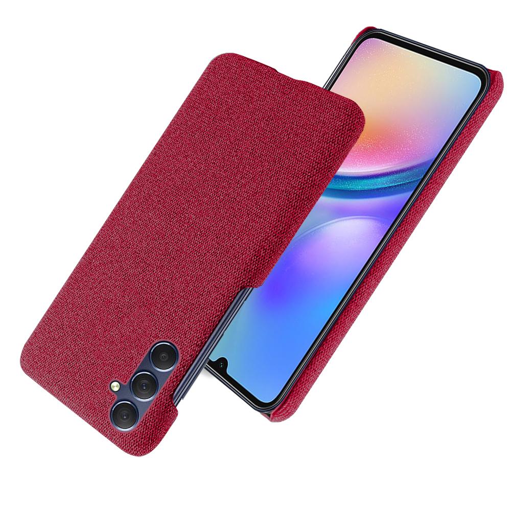 

Shockproof Cover for Samsung Galaxy A05s 4G Case Cloth+PC Cell Phone Shell Red