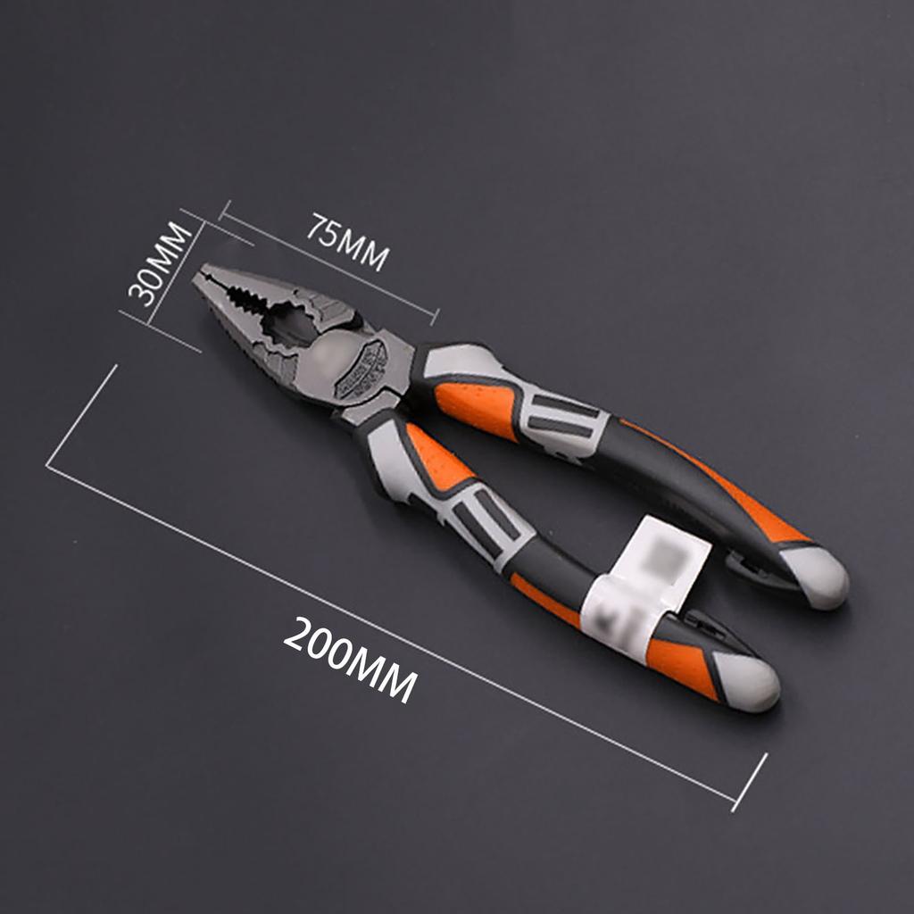 8   Wire Plier Professional Electrician Plier  -  Steel Wire Cutter Stripping Crimping Tool