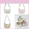 Elegant New Chinese Style Large Capacity Satin Embroidered Shoulder Bag For Women In Off White Pink And Yellow