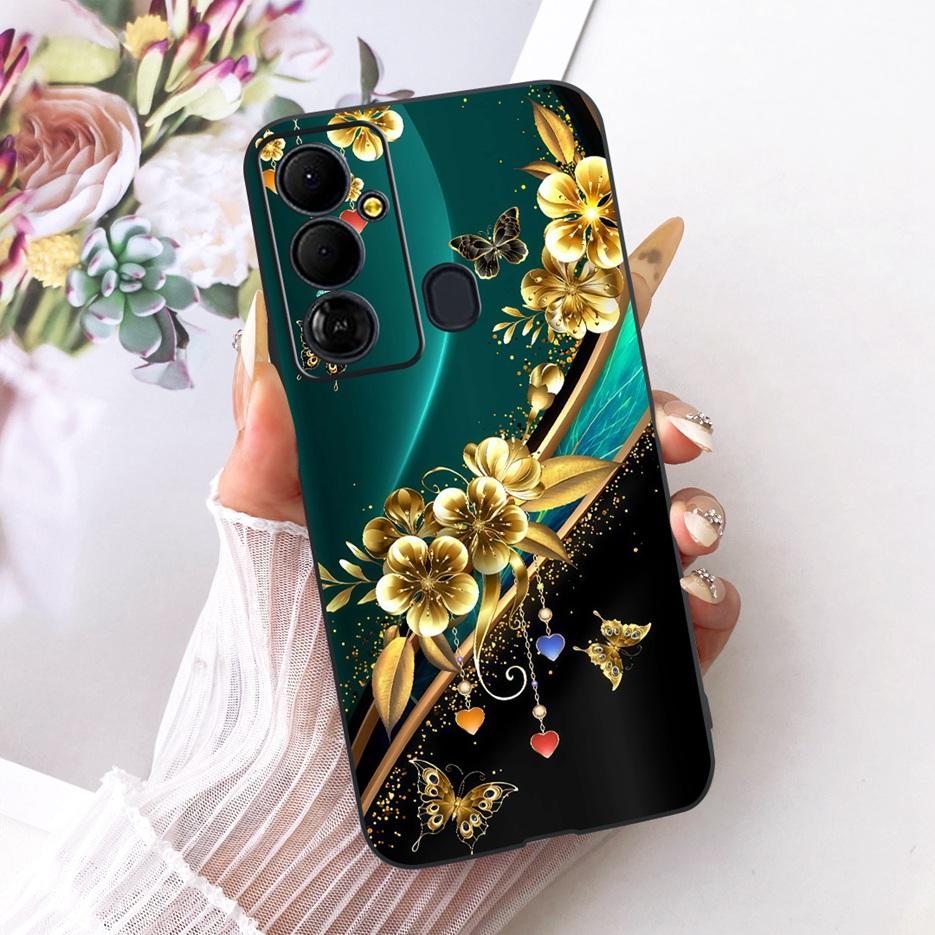 Für Tecno Pop 6 GO Hülle BE6j Niedlicher Löwe Mode Bemalte Abdeckung Weiche TPU Handyhülle Für Tecno Pop 6 Pro BE8 Pop6 GO Rückseite Taschen