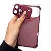 Four Corners Anti-drop Suitable for iPhone18promax Mobile Phone Case Lens Removable Apple 13 Color Transparent TPU Soft Case