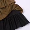Women's Steampunk High-Waisted Ruffled Skirt for Cosplay