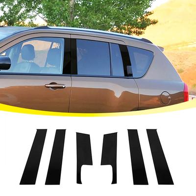 Car Window Center Pillar Decoration  Sticker Fit For Jeep Compass 2008-2016 Exterior Ornament Accessories