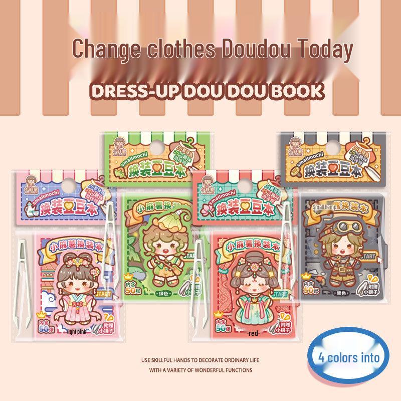 Little Mochi 6.0 Outfit: Complete Children's DIY Miniature Scene Decoration Sticker Set