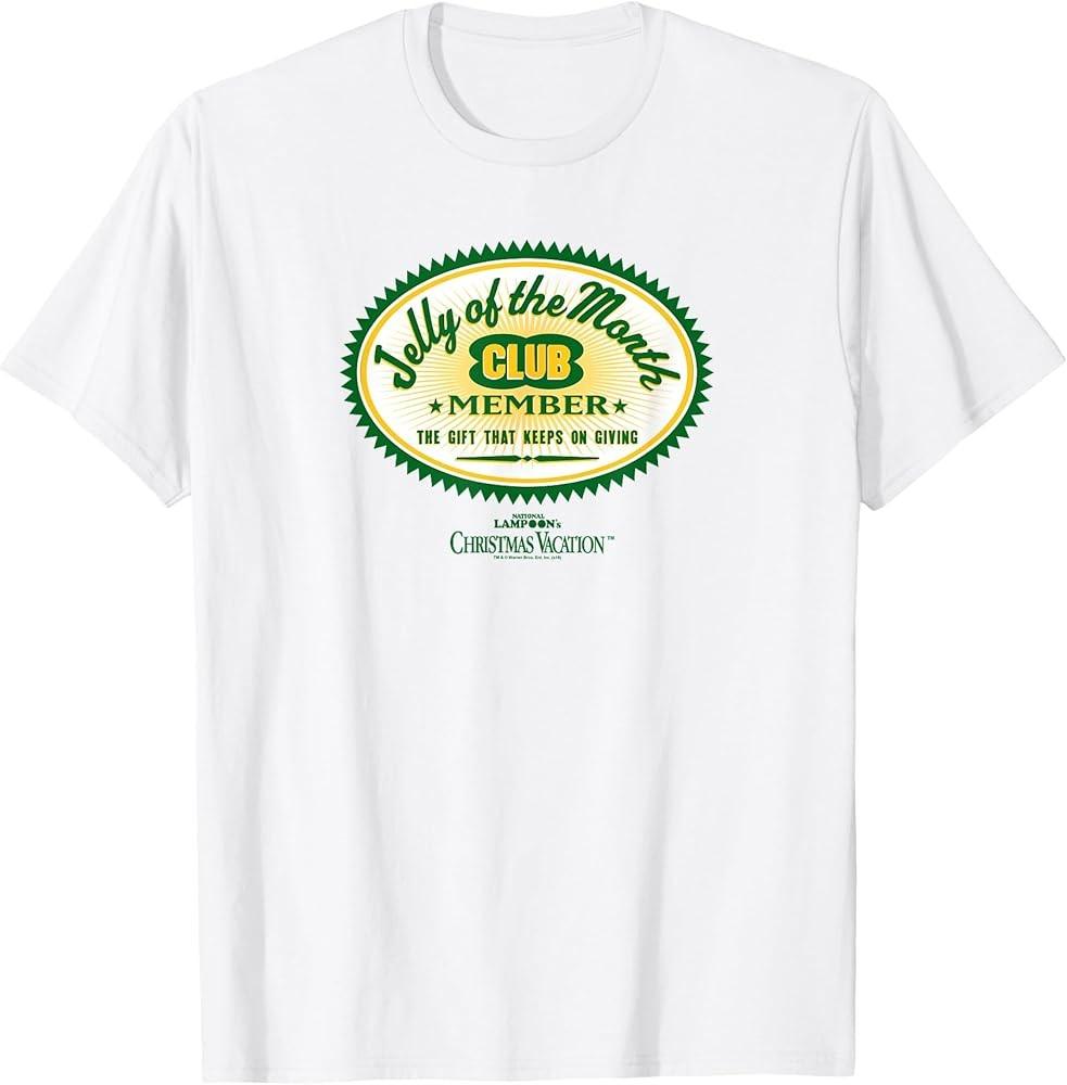 Christmas Vacation Jelly of the Month Club Christmas TShirt Unisex T-Shirt XXL