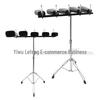 8-inch Black Metal Iron Cowbell Stand - Orff Percussion Drum Accessory