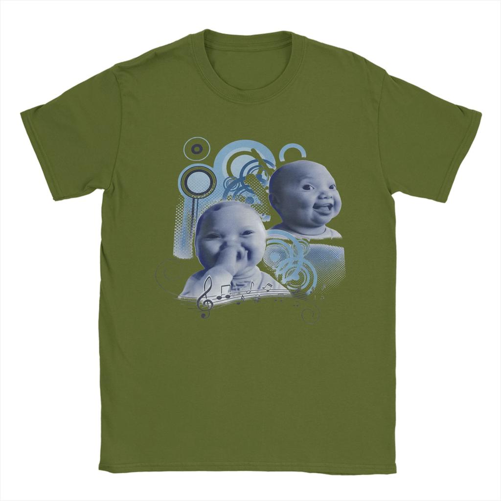 Vintage Funny Frutiger Metro AI Baby Meme Graphic Gen Z Humor TShirt for Men 100 Cotton T Shirt  Short Sleeve Tees Clothes