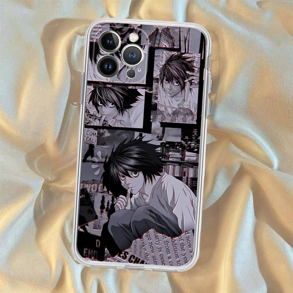 Anime Death Note Phone Case For iPhone 17 16 15 Plus X 14 11 12 13 Mini Pro Max Mobile Case