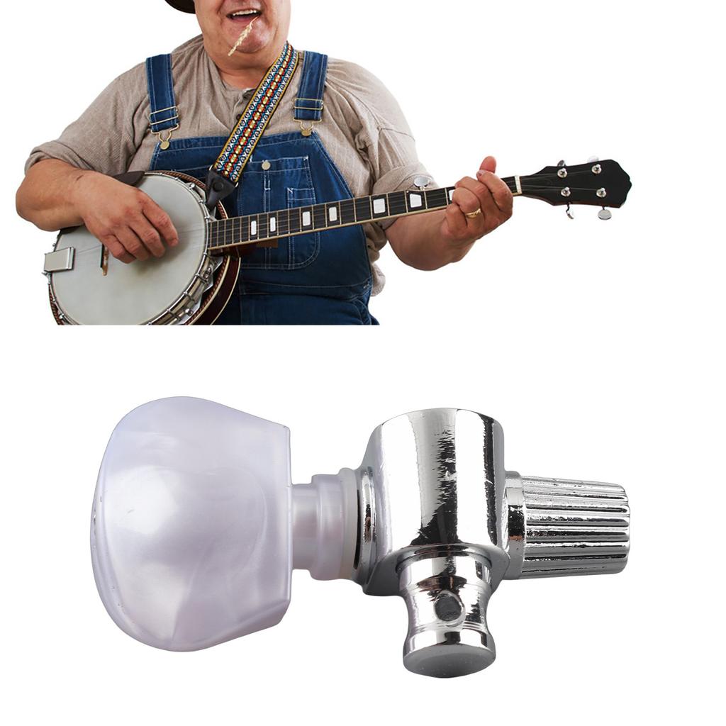 Aluminiumlegierung Banjo Mechanik Stimmwirbel Banjo Knopf Zubehör Instrumententeil