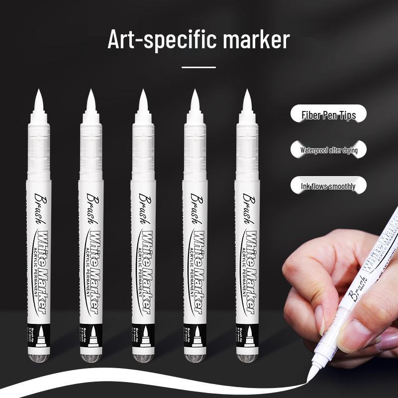 Artline Black Liquid Ink Soft Tip Marker - Large Capacity Highlighter for Students & Art Painting