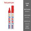 Stylo Peinture Imperméable à Séchage Rapide 2 mm pour Retouches sur Pneus - Résistant à la Décoloration Noir et Blanc