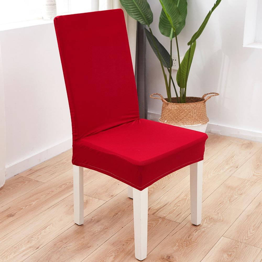 Stretchable Dustproof Chair Cover Fits Hotel Dining Chairs Office Chairs with Tight Fit Elastic Design for Home