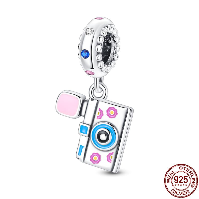 Fit 3Mm'S Original Bracelet Blue Dream Catcher Charms Diy Jewelry For Women Birthday Gifts Plata Charms Of Ley