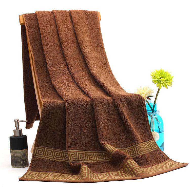 70X140Cm Cotton Towel Adult Bath Gift Towel Beach Towels Absorbent Bathroom Towels Bathroom Utensils Car Washing Towel 70x140cm
