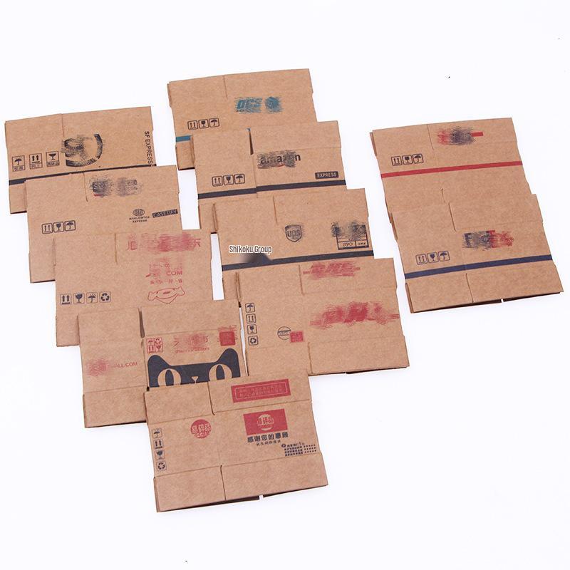 Miniature Cardboard Dollhouse Model for OB11 Toy