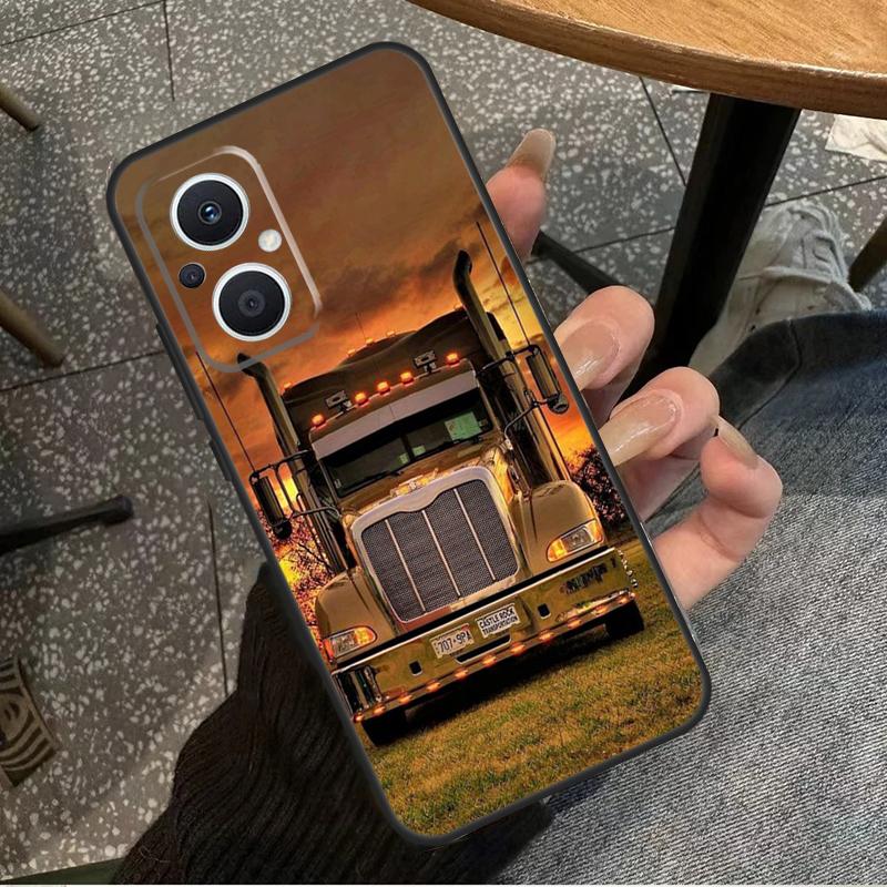 Cool Heavy Truck Car For OPPO Reno 7 8 Lite 8T 14F 13F 11F 12F 10 11 12 13 14 Pro OPPO Find X9 X8 X5 X6 Pro Case