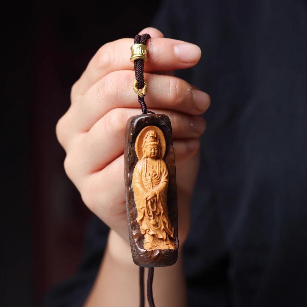Chengui Zhao Gongming Martial God of Wealth Pendant Necklace – Five Ways God of Wealth Design for Men and Women