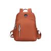 Double Shoulder Schoolbag, Large Capacity, Lightweight and Simple Student Attendance Travel Backpack, Solid Color Simple Trend Women's Bag