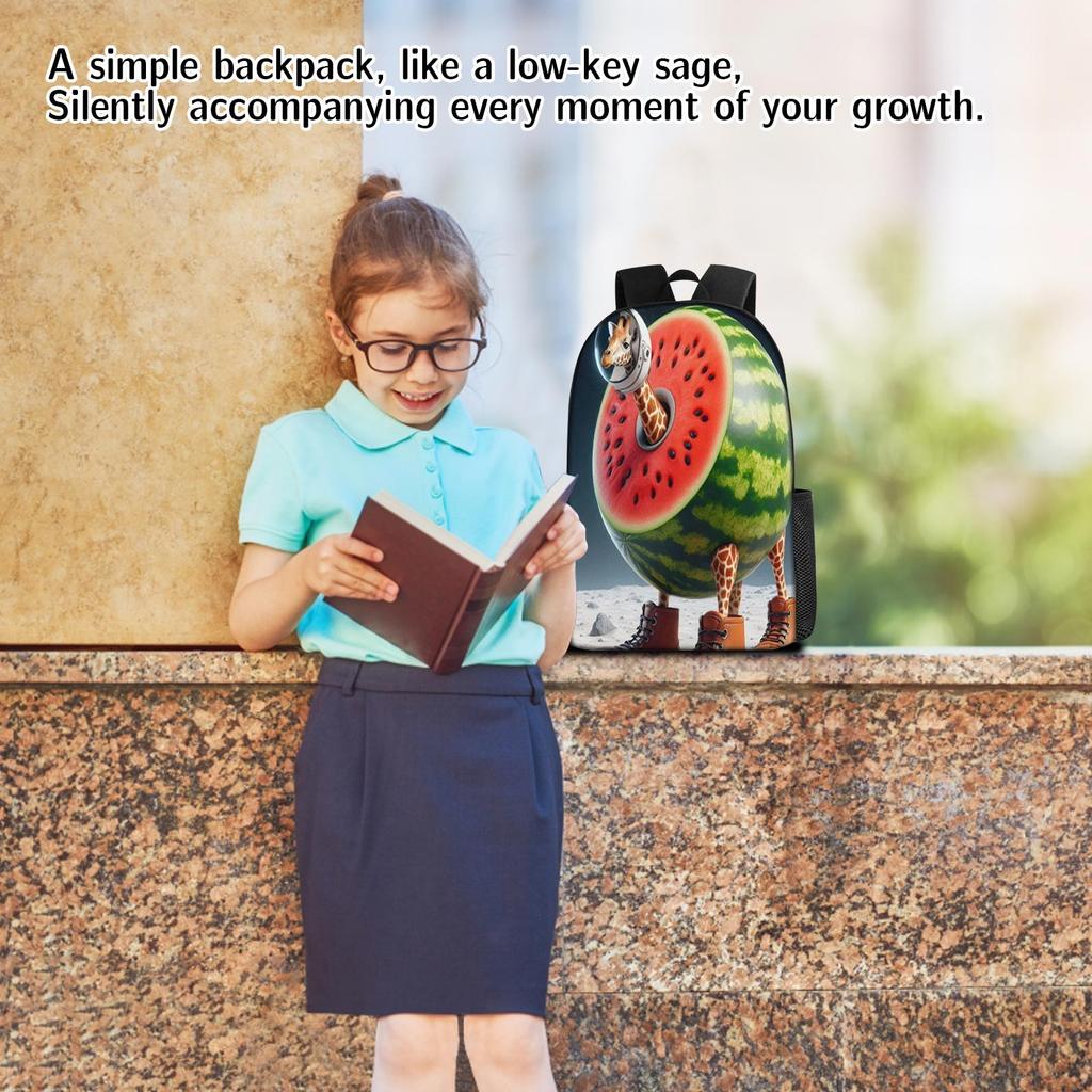 Student Backpack 3D Digital Printing Backpack