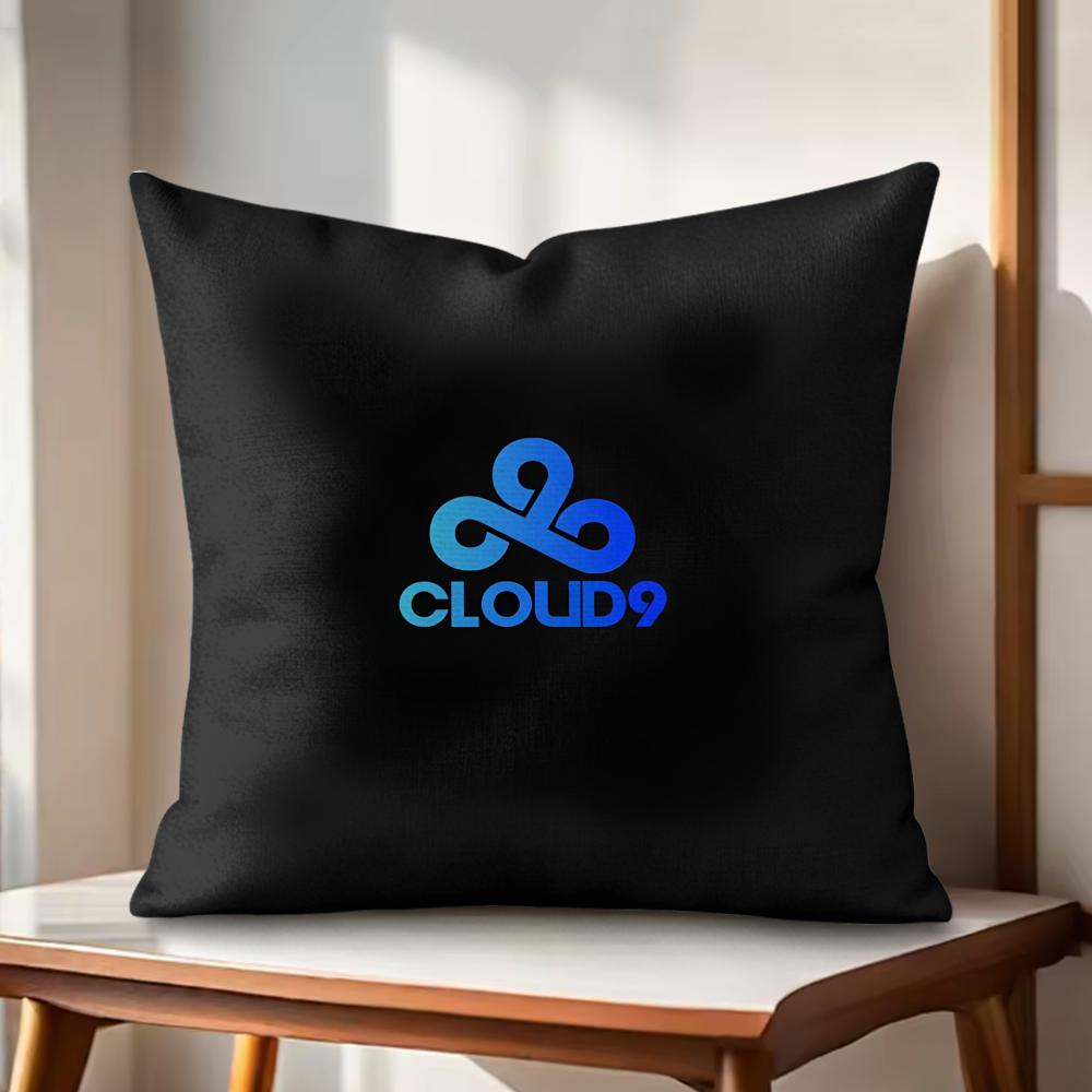 

Classic CCloud Cushion Cover Natural Linen Organic Fabric DoubleSided Printing Couch Pillow Covers Home Decor 30x30cm