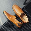 Summer Men's Leather Shoes Leather Comfortable Men Casual Driving Shoes