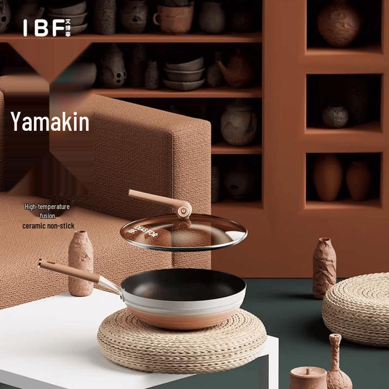 IBF Ceramic Non-Stick Wok