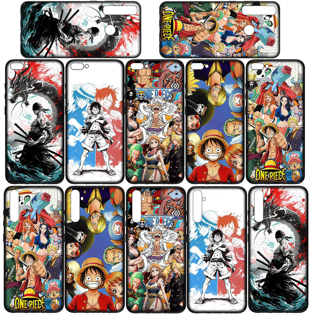 Phone Case for iPhone 17 15 16 Plus X Redmi Note 14 12 11 13 Pro Max Huawei P30 P20 Lite OPPO A60 A40 A80 A54 Wallpaper Luffy One Pieces Roronoa Zoro