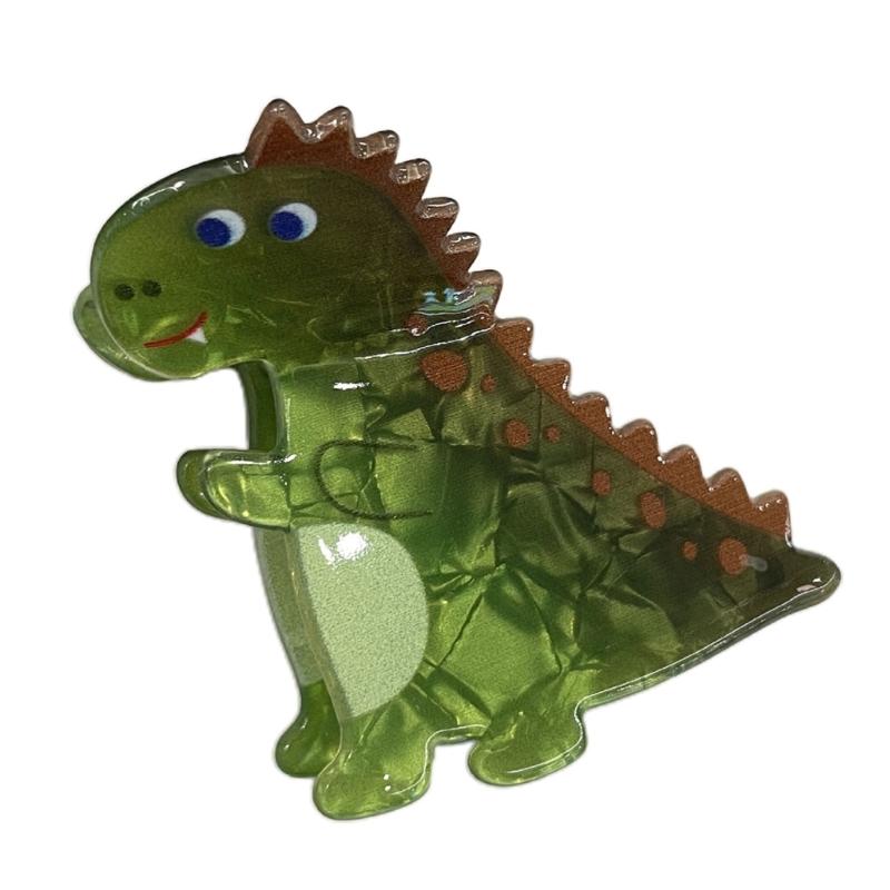 Dinosaurs Acrylic Hair Claw Clips Barrette Nonslip Strong Hold Hair Accessories