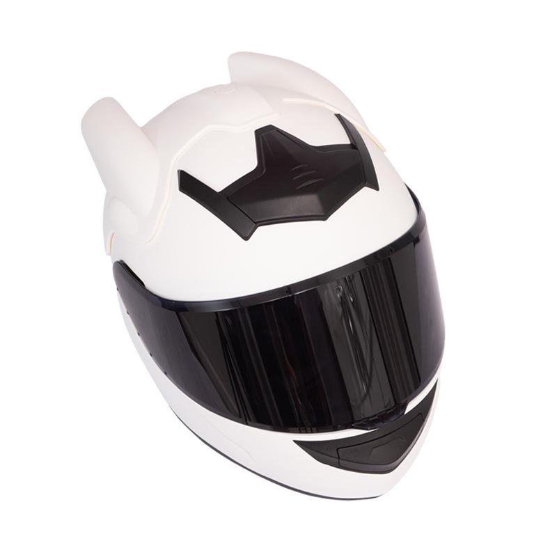 Universal Dragon Ears Full Face Helmet for Women - All Seasons Motorcycle & Electric Scooter Use