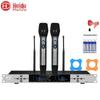 HuiDu U8801/8802 Pro Dual Wireless Microphone with Adjustable Frequency for Conferences