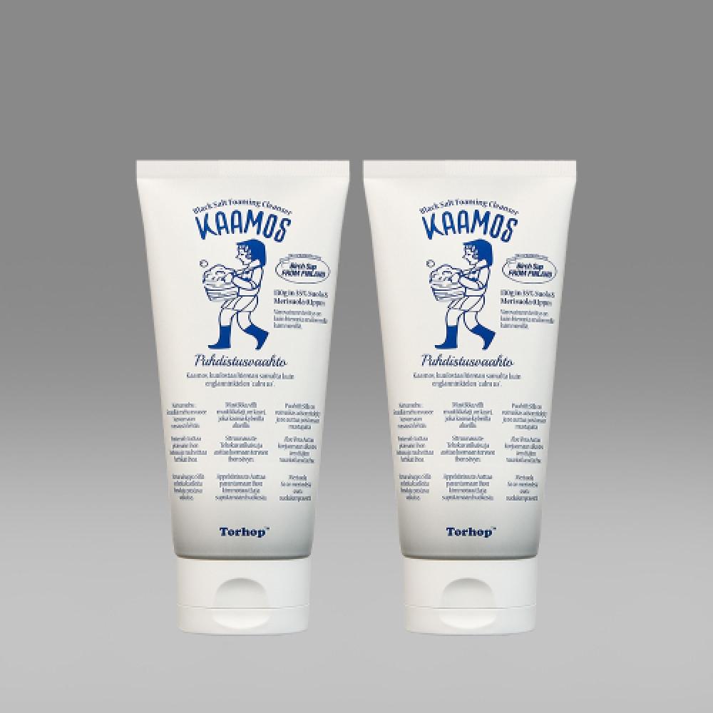 Torhop Camos Black Salt Foam Cleanser 130g X 2 NONE