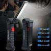 360° Folding Magnetic COB Handheld Work Light with Multi-functional Red Warning Light