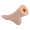 Silicone Foot Model Soft Touch Flexible Joint Positioning Realistic Mannequin Foot for Nail Art Jewerly Display Right