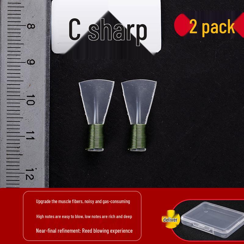 No-Cut Suona Reed: Professional Plastic Resin Large Volume Reduction Whistle Mouthpiece