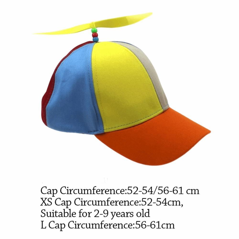 Funny Baseball Cap Rainbow Sun Cap Casual Snapback Hat Kids Boys Girls