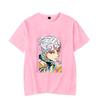 Hot Anime Uzui Tengen Print Hip Hop Short Sleeve Men Women Fashion Summer Cool Casual Outdoor T Shirts Tops