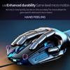 Gaming Mouse - Wired, 6 Buttons, 7 Color LED Light, Used for Games and Office, Compatible with Computer/Laptop/Tablets