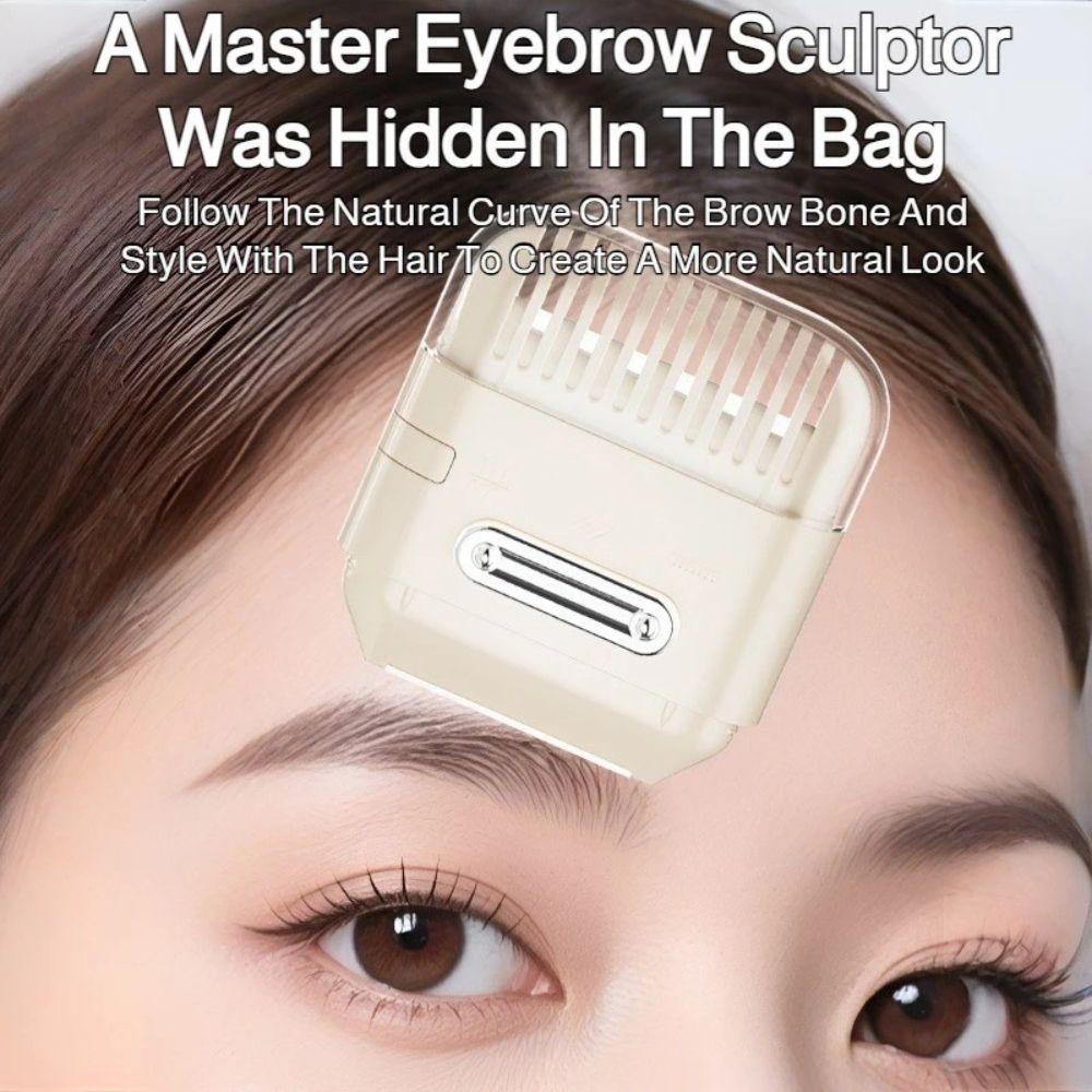Plastic Detachable Hair Clipper Rounded Corners Bangs Trimming Tool Thinning Hair