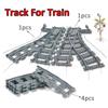 KAZI HIGH-TECH  Powered Electric Classic Train City Rail  Motor Building Blocks Bricks Boys Toys for Kids No Box