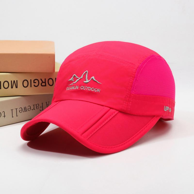 Cappellino da Baseball Pieghevole Estivo da Uomo e Donna con Ampia Visiera per la Corsa all'Aperto