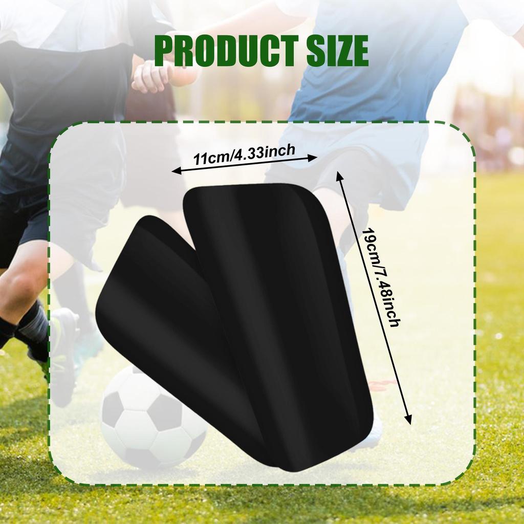 Football Shin Guards, Soccer Leg Protection Accessories And Adults, Lightweight,