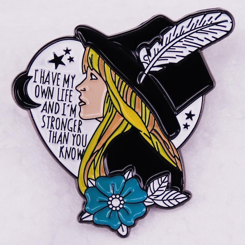 Stronger Than You Know Enamel Pin Badge